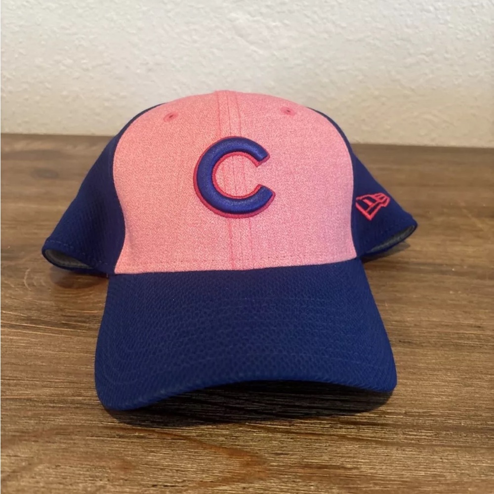 Pink Chicago Cubs MLB Cap Hat New Era Size M/L/Genuine Merchandise